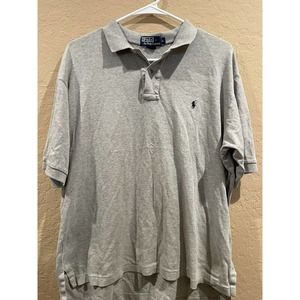 Polo Ralph Lauren Grey Classic Fit Short Sleeve Polo Shirt Men’s Size L